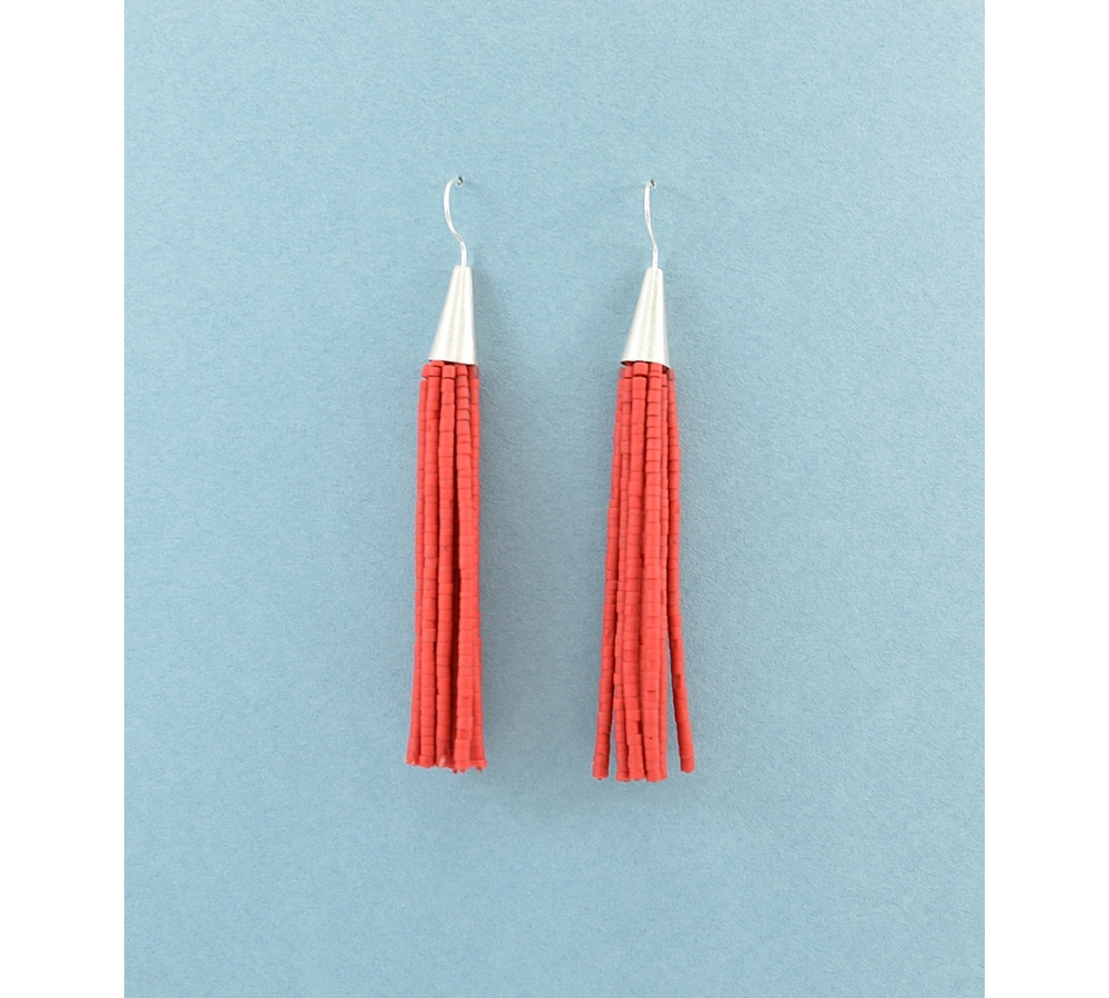 JE310 Red Agate Earring