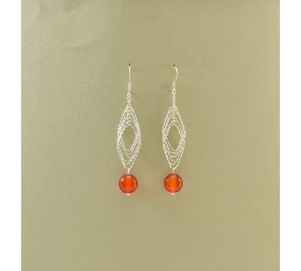 JE307 Carnelian Earring