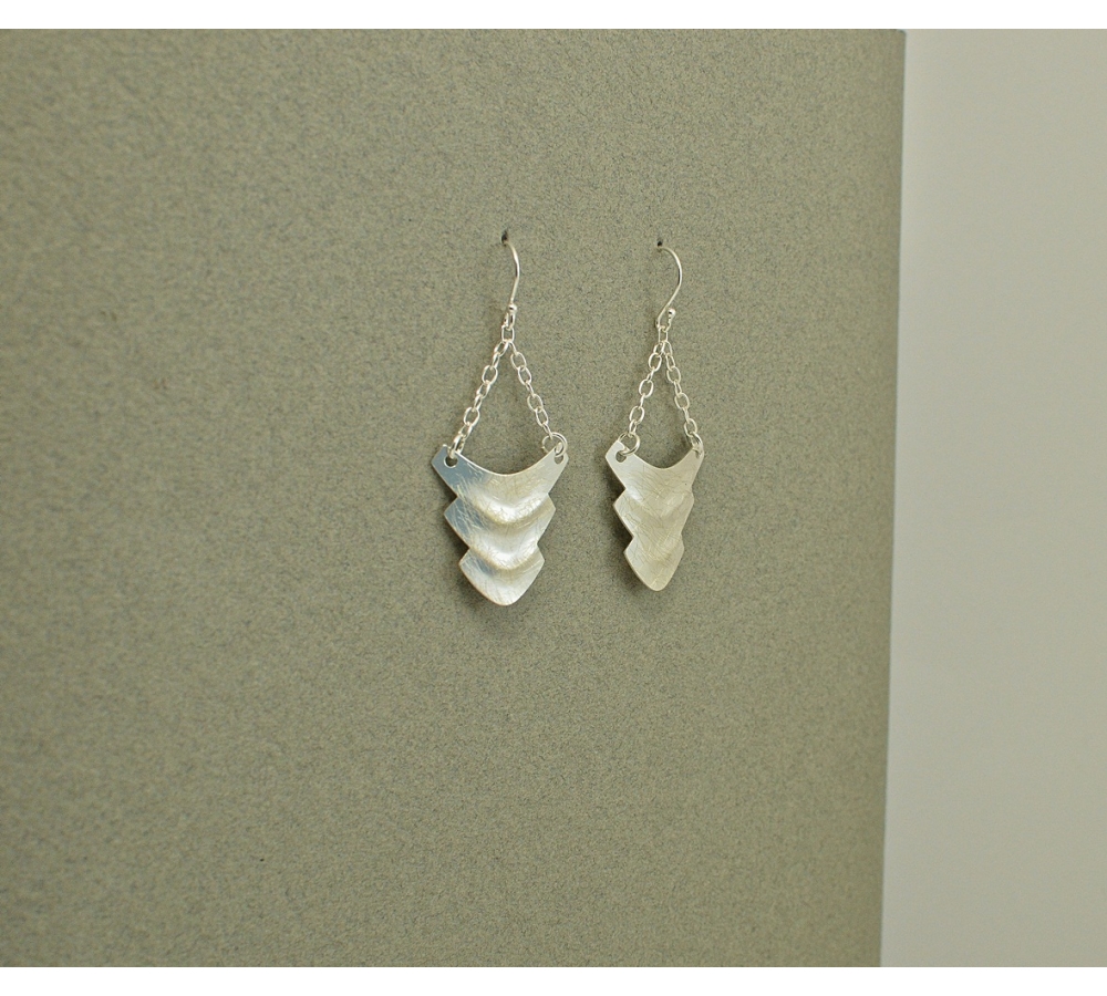 S0367 Plain Silver Earring