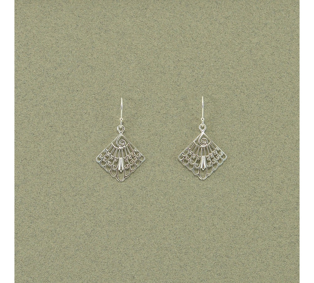S0360 Plain Silver Earring
