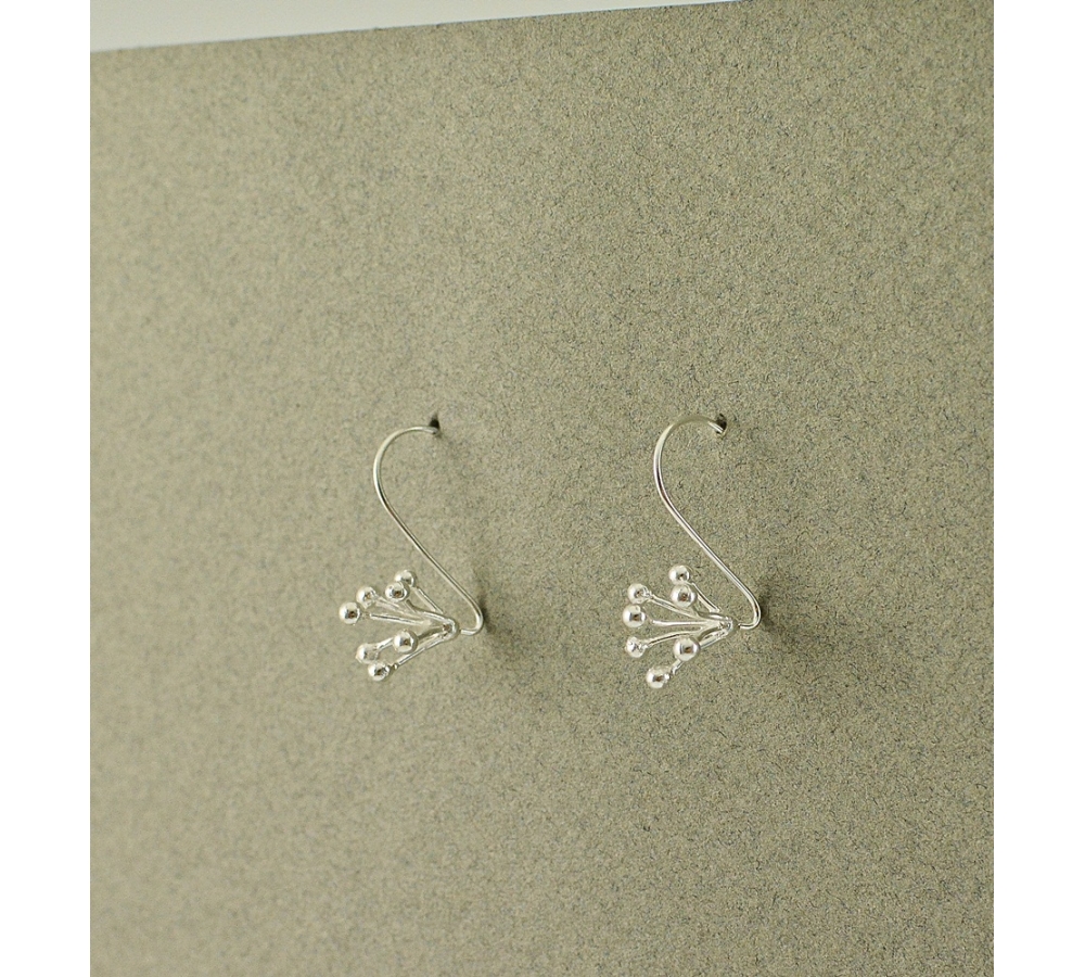 S0353 Plain Silver Earring