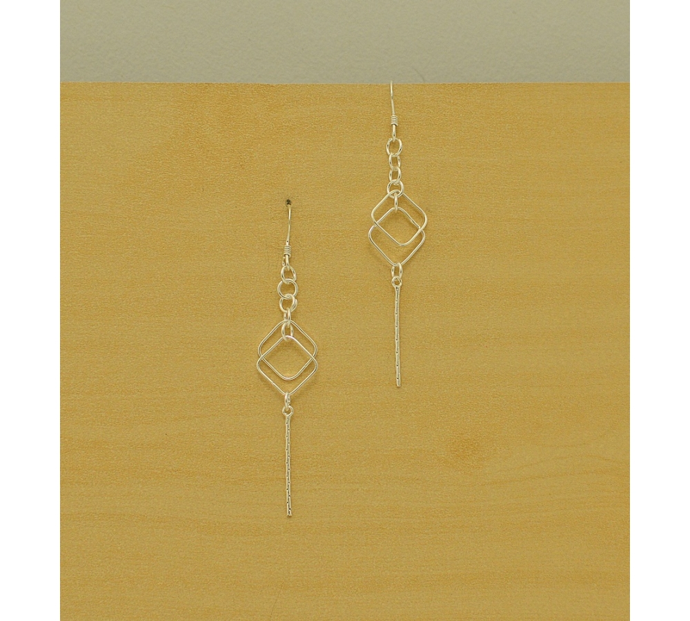 S0351 Plain Silver Earring