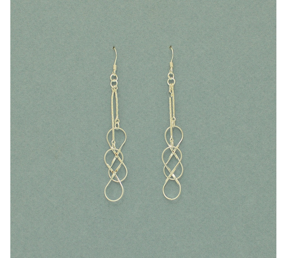 S0350 Plain Silver Earring