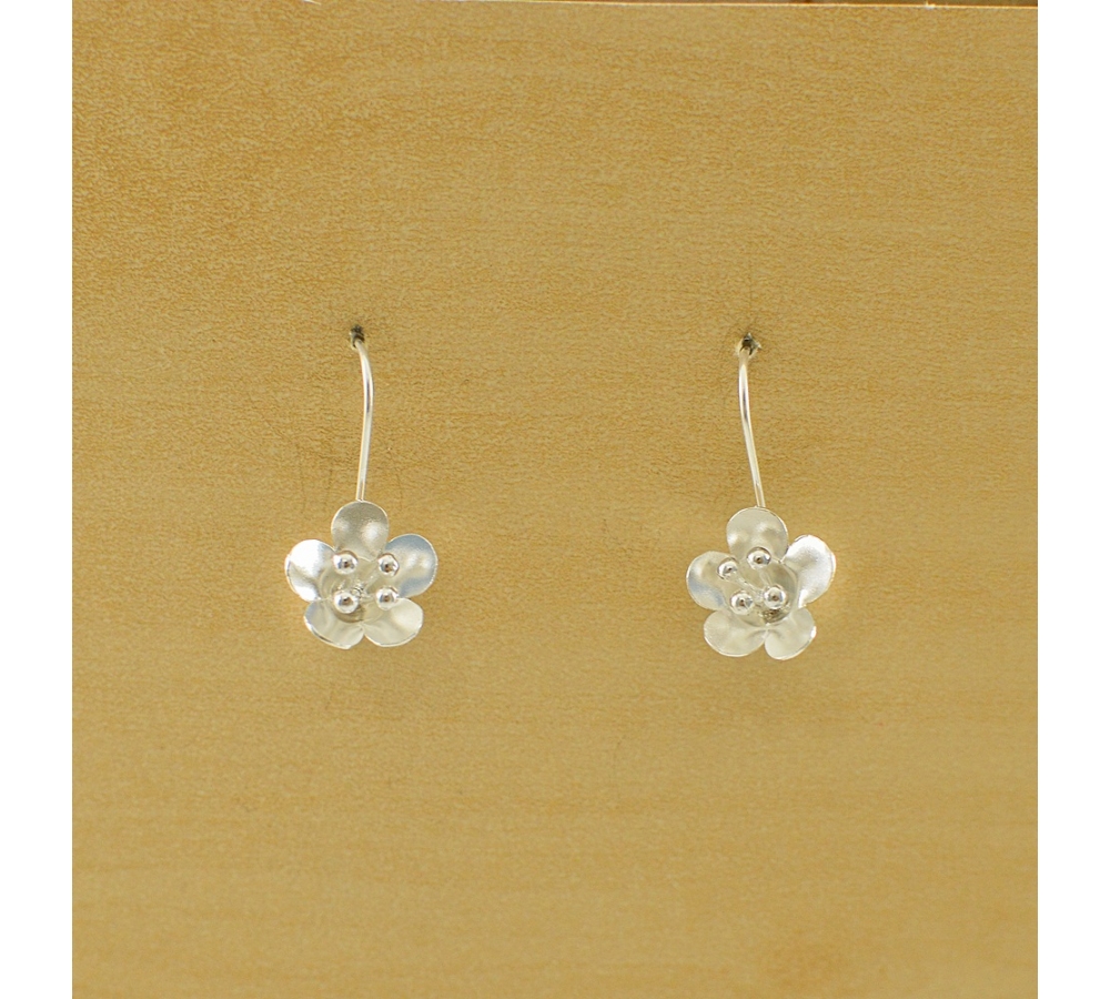 S0346 Plain Silver Earring