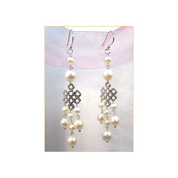 E0041 Fresh Water Pearl Earring