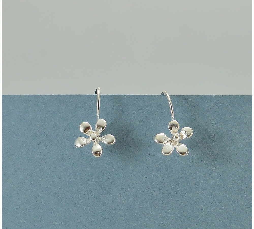 S0343 Plain Silver Earring