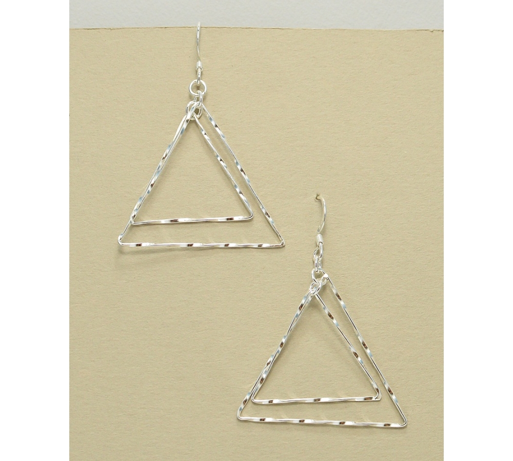 S0336 Plain Silver Earring