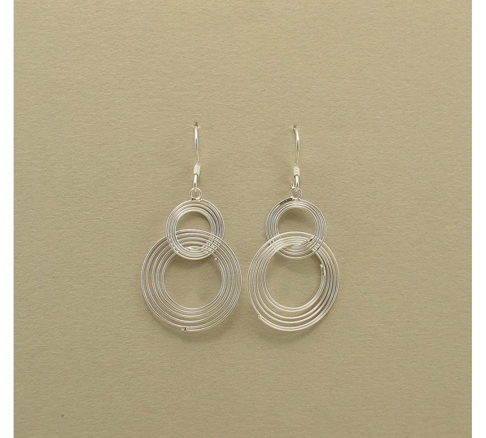 S0320 Plain Silver Earring
