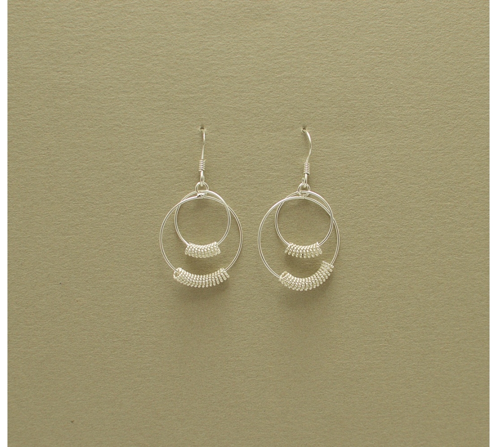 S0322 Plain Silver Earring