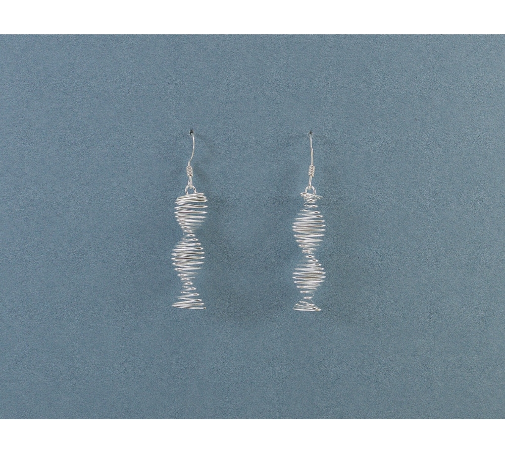 S0324 Plain Silver Earring