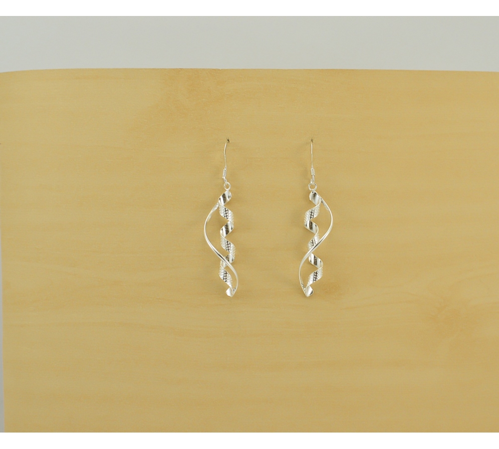 S0316 Plain Silver Earring