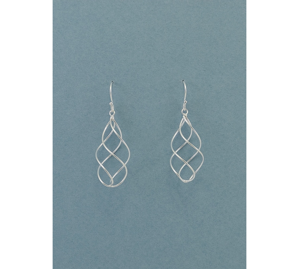 S0315 Plain Silver Earring