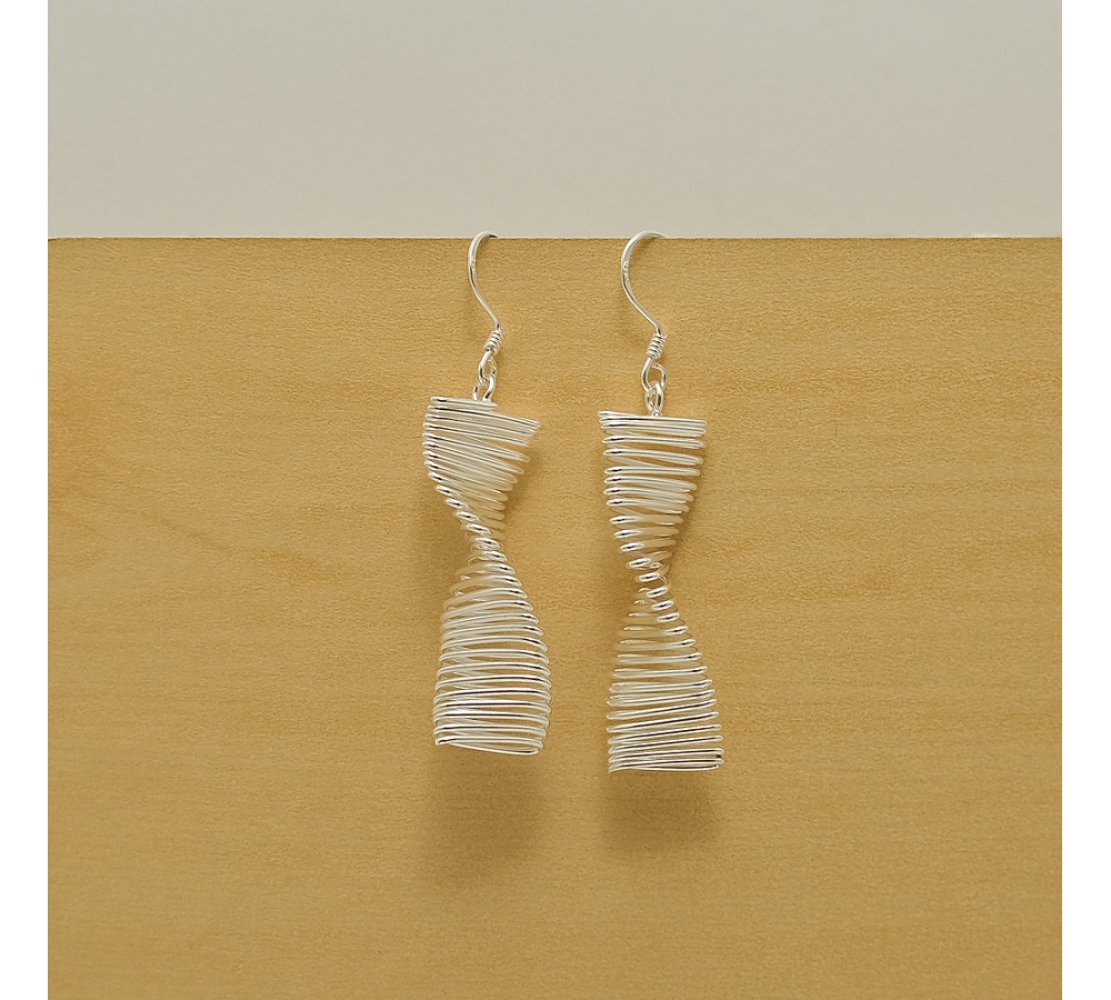 S0310 Plain Silver Earring