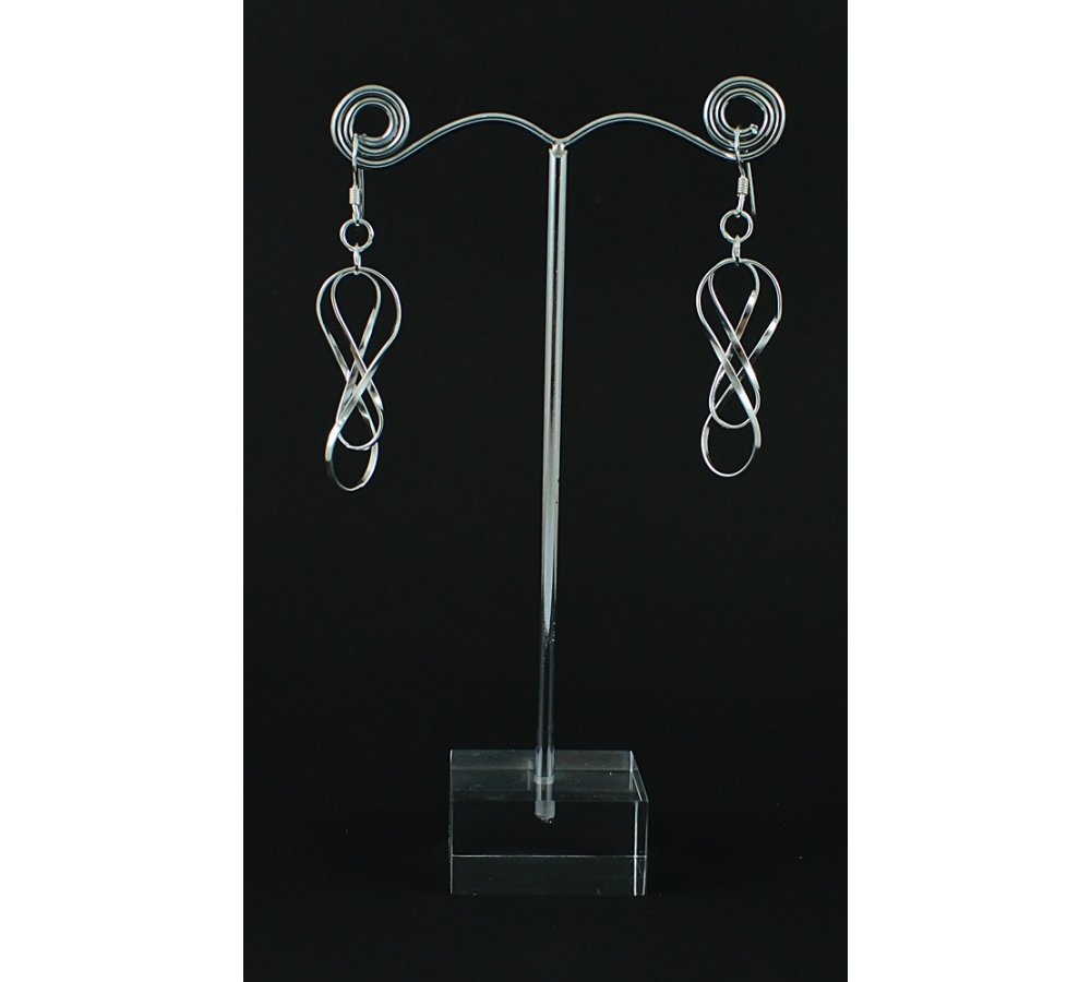 S0295 Plain Silver Earring