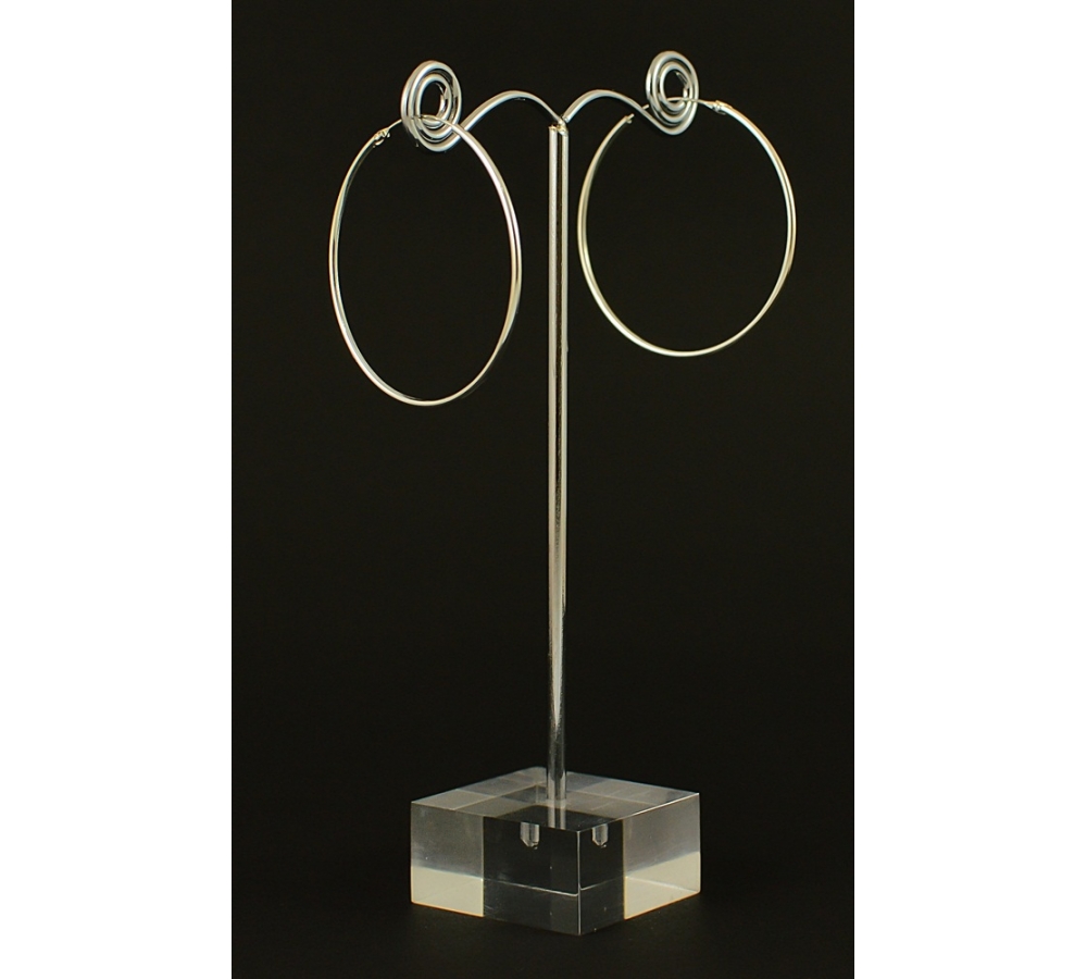 S0285 Plain Silver Earring