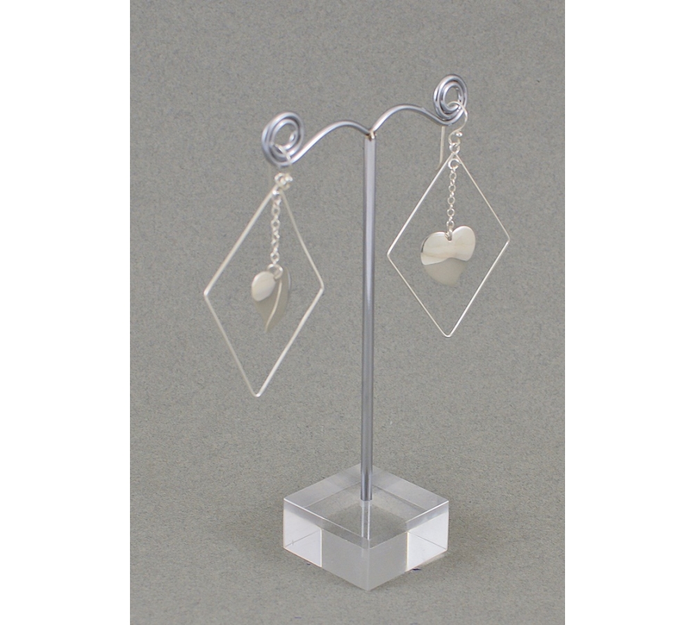 S0268 Plain Silver Earring