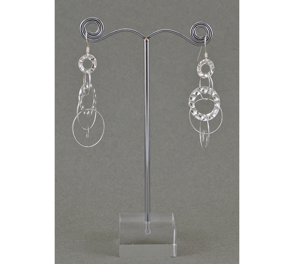 S0267 Plain Silver Earring