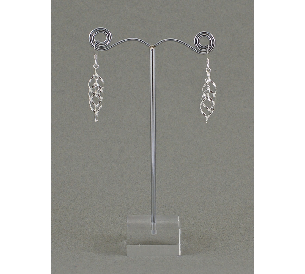 S0266 Plain Silver Earring