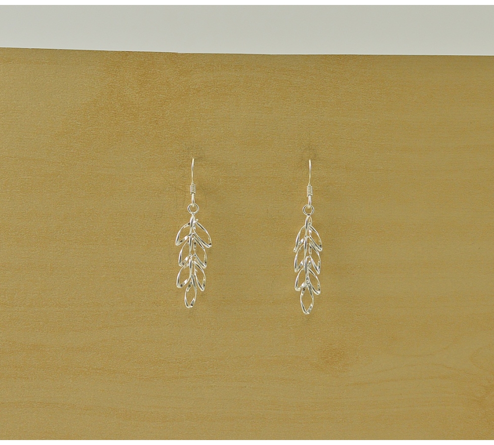 S0232 Plain Silver Earring