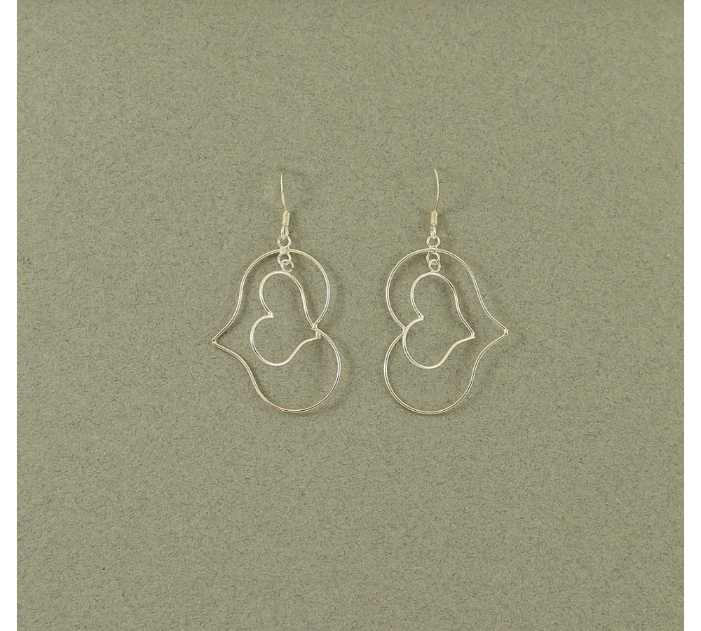 S0231 Plain Silver Earring
