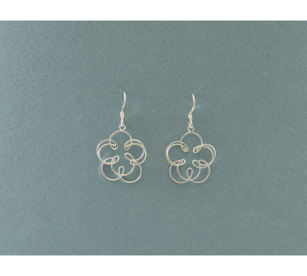 S0220 Plain Silver Earring