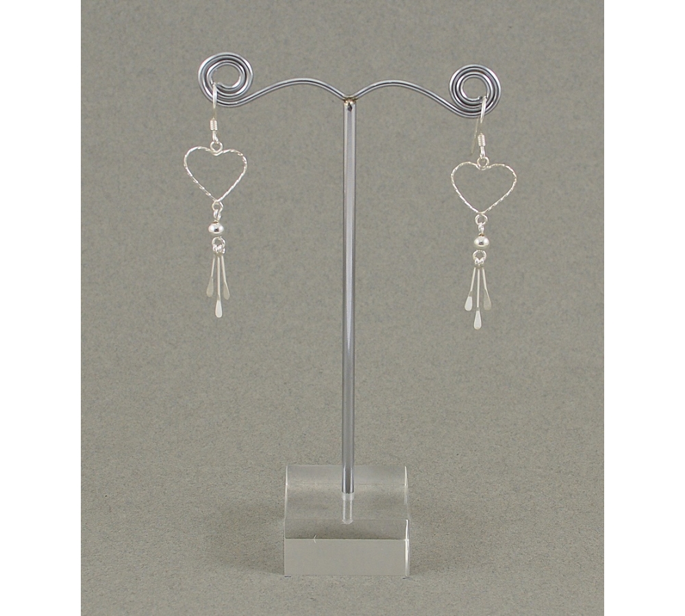 S0205 Plain Silver Earring