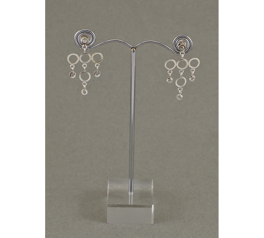 S0200 Plain Silver Earring