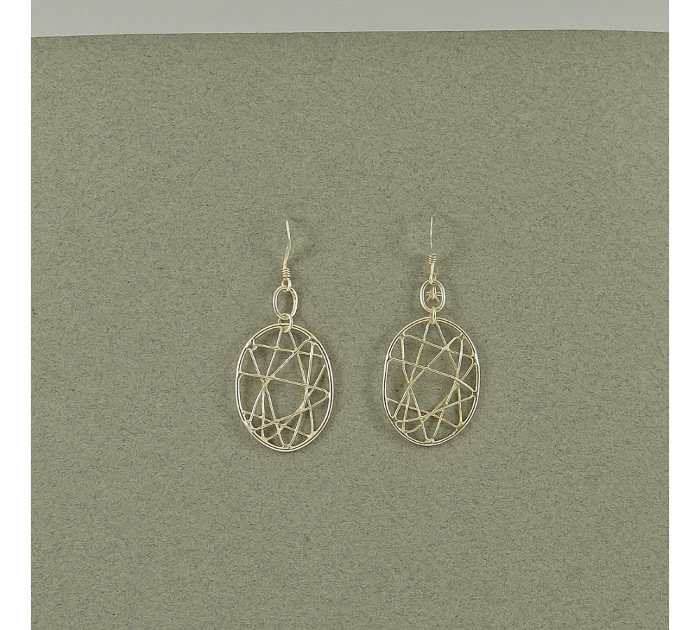 S0204 Plain Silver Earring