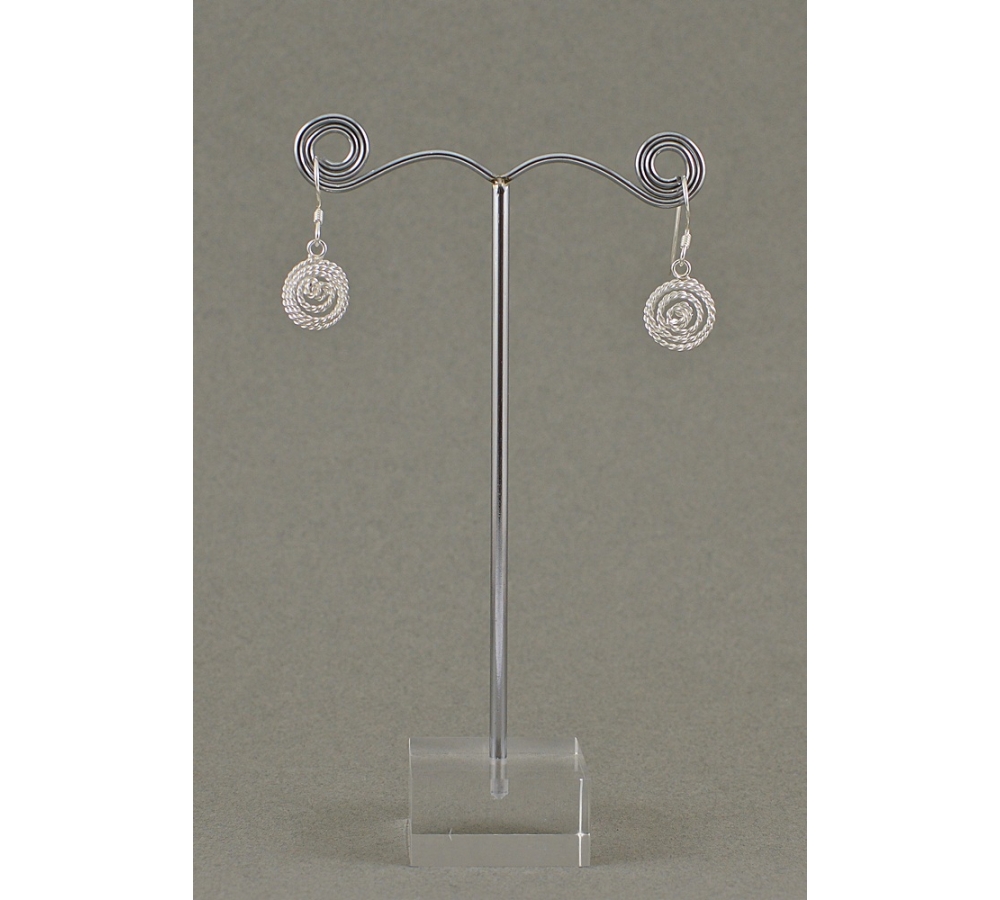 S0197 Plain Silver Earring