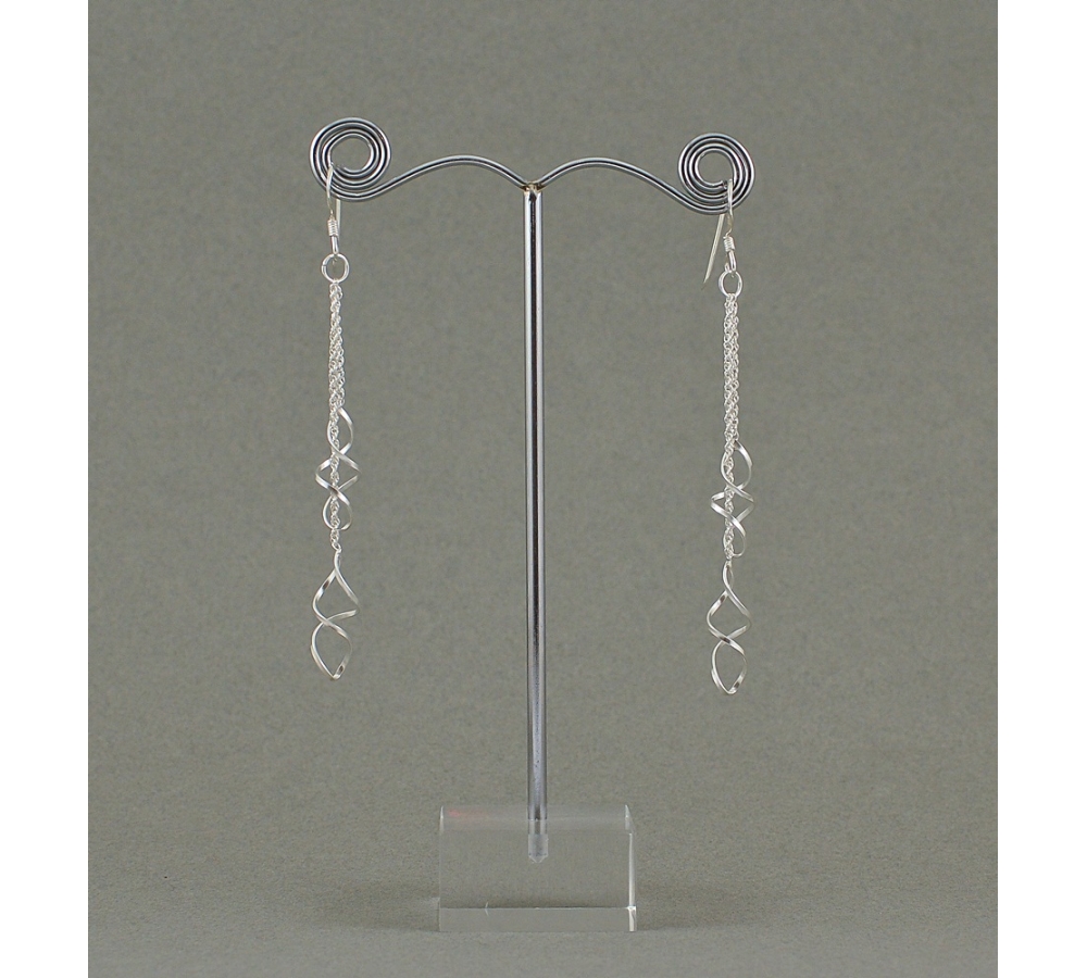 S0192 Plain Silver Earring