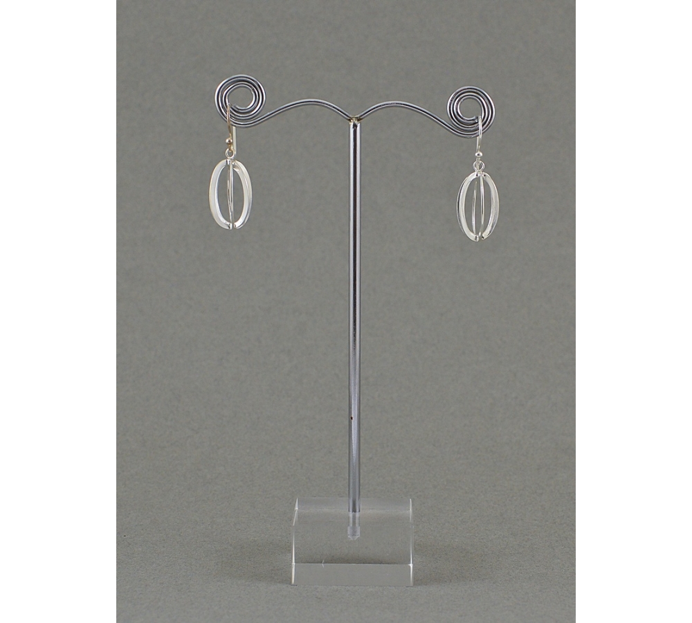 S0184 Plain Silver Earring