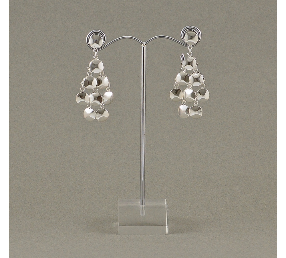 S0181 Plain Silver Earring