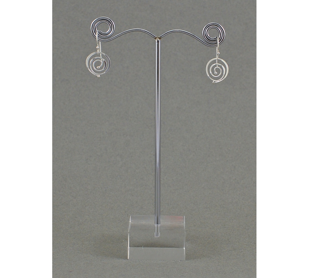S0171 Plain Silver Earring