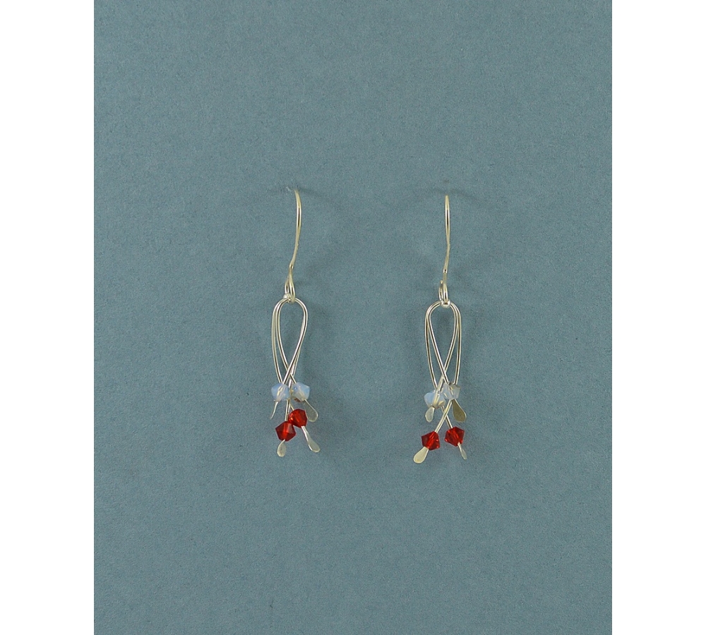 S0160 Plain Silver Earring