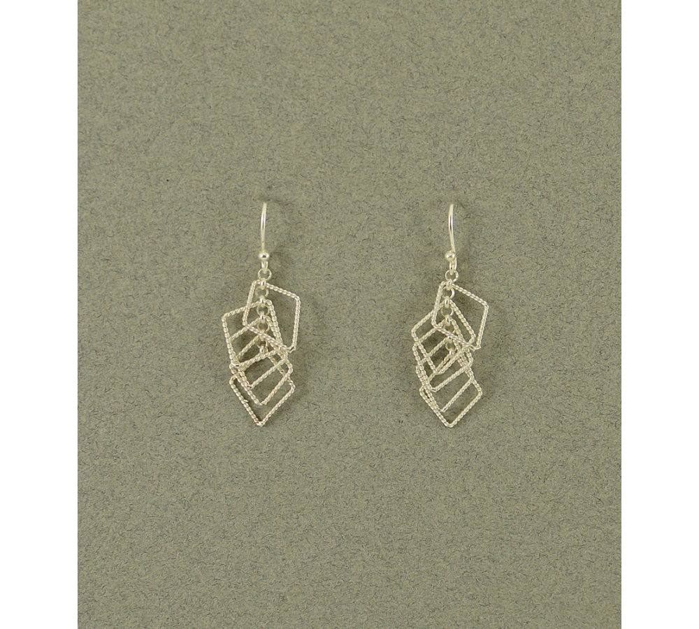 S0082 Plain Silver Earring
