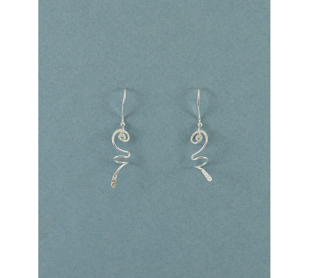 S0081 Plain Silver Earring