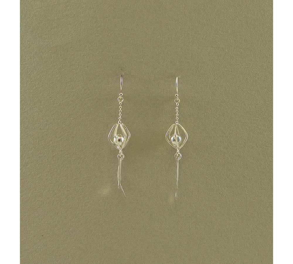S0050 Plain Silver Earring