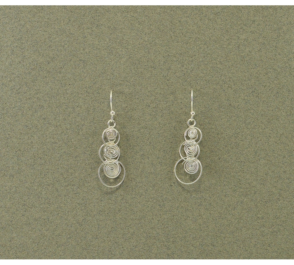 S0029 Plain Silver Earring