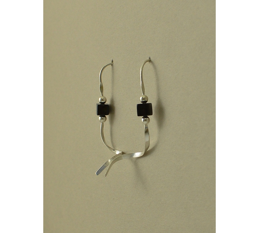 S0003/2 Plain Silver Earring