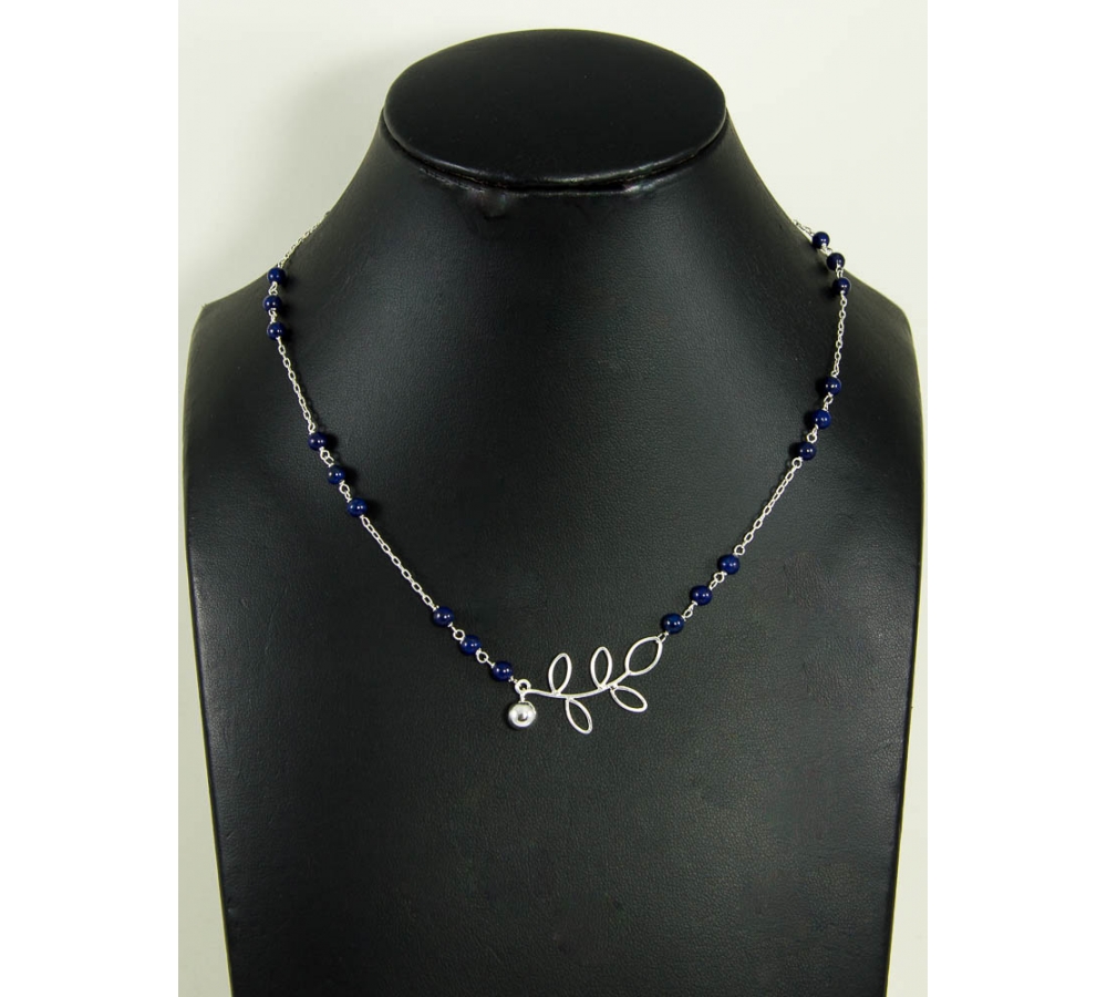 JNSU1281 Lapiz Lazuli Necklace