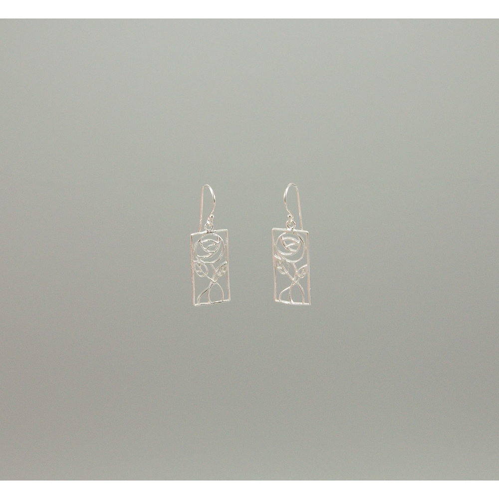 S0429 Plain Silver Earring
