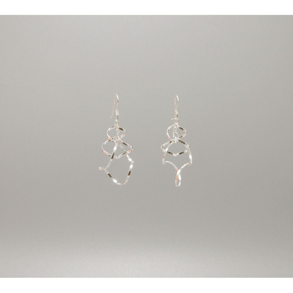 S0401 Plain Silver Earring