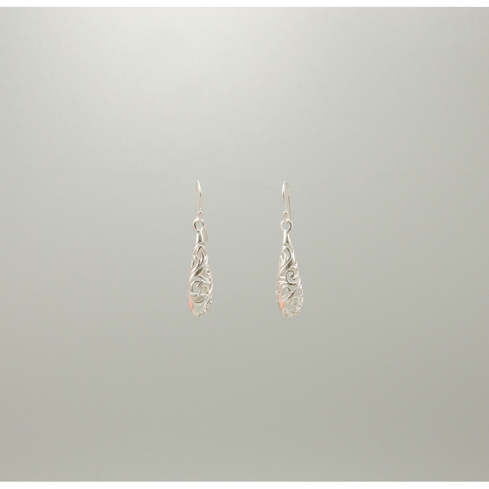 S0405 Plain Silver Earring