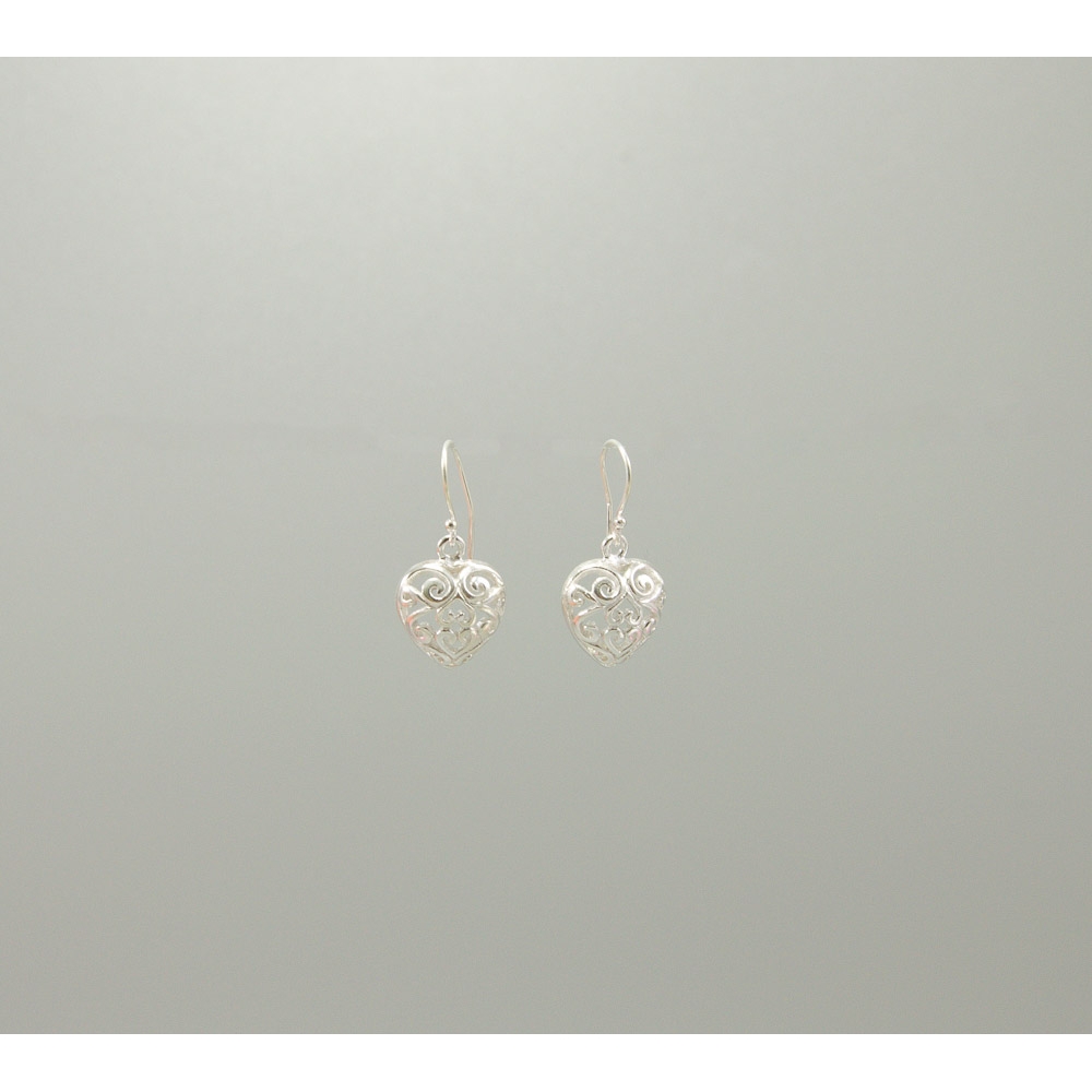 S0410 Plain Silver Earring