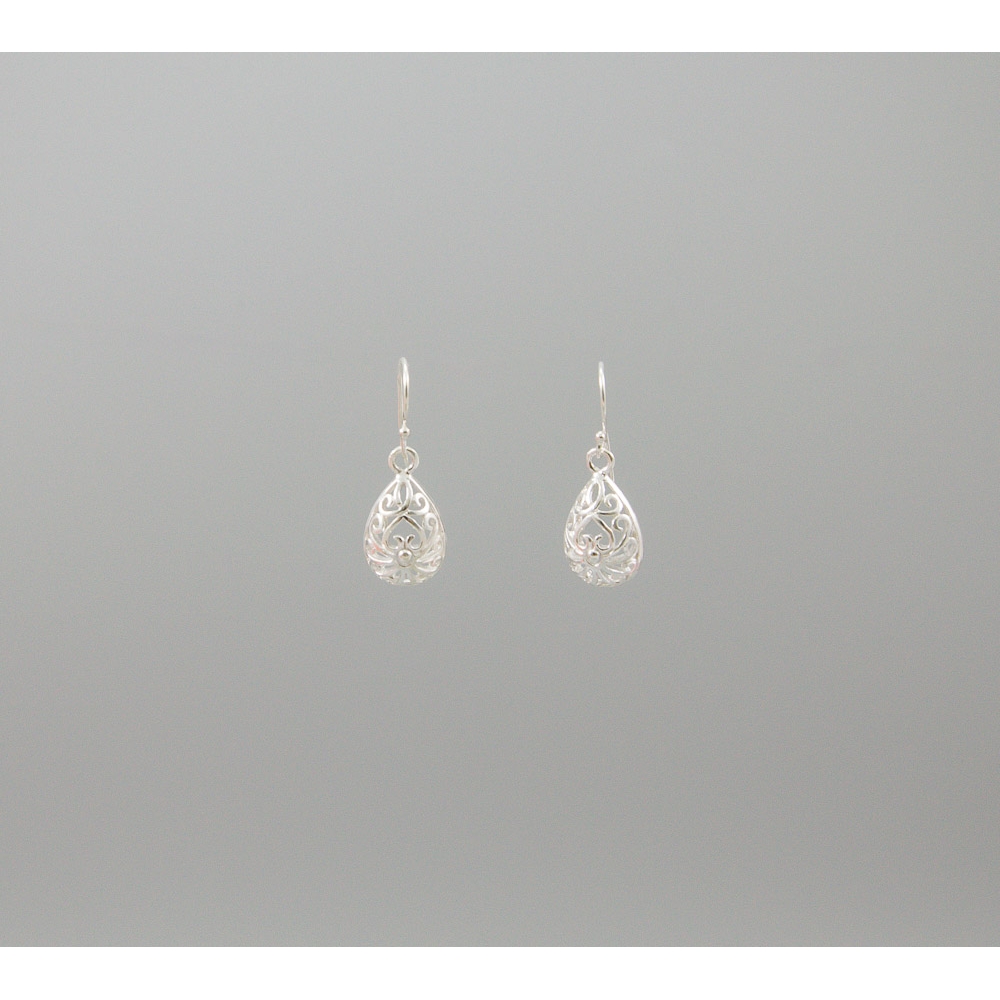 S0415 Plain Silver Earring