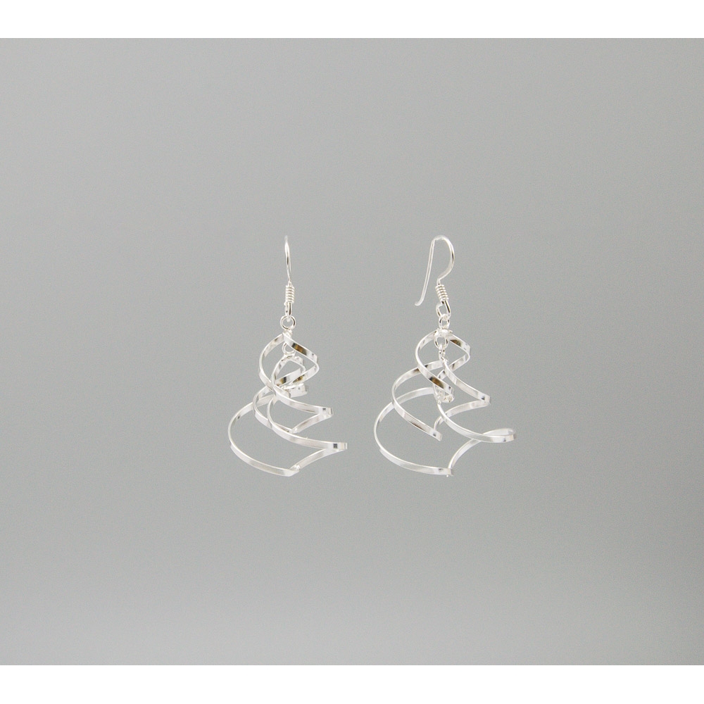 S0417 Plain Silver Earring