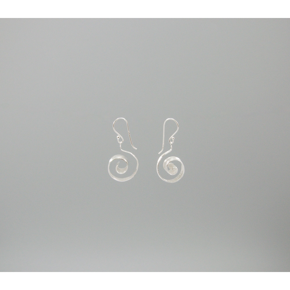 S0440 Plain Silver Earring
