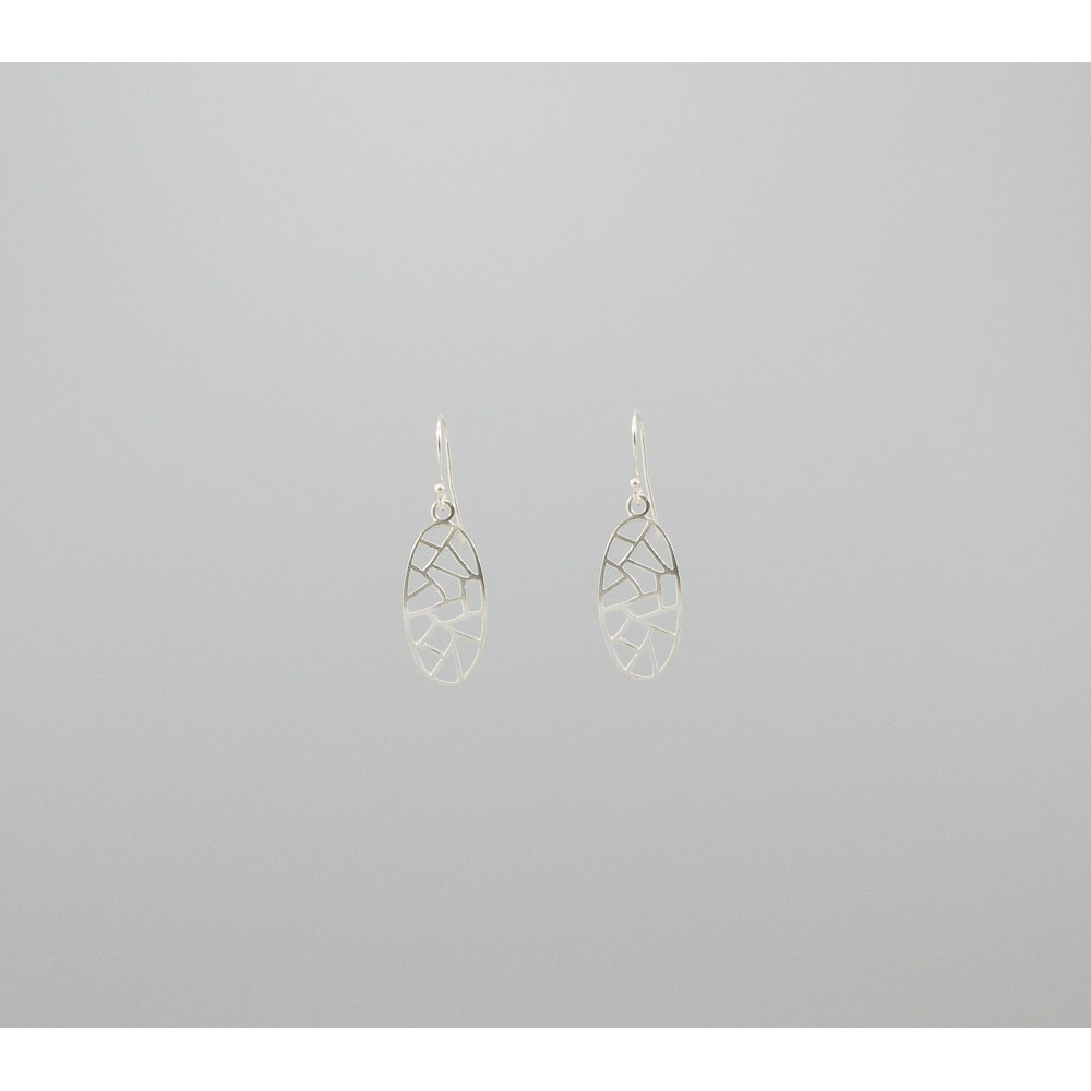 S0386 Plain Silver Earring