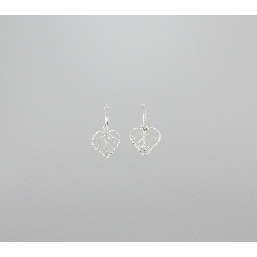 S0387 Plain Silver Earring