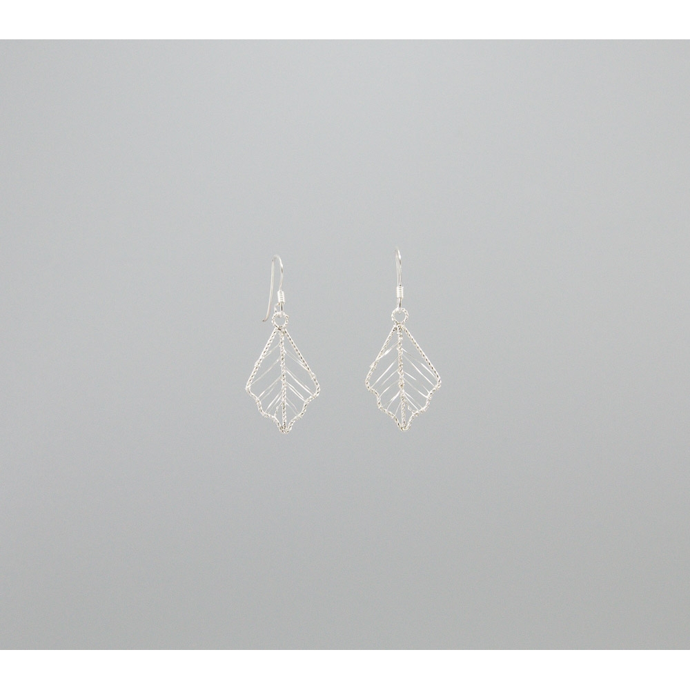 S0388 Plain Silver Earring